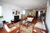 Good quality lake view 2 bedrooms apartment for rent in Truc Bach, Hanoi