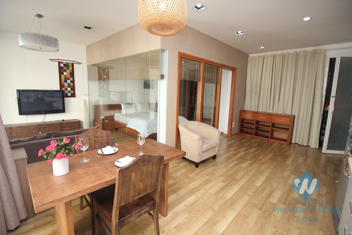 Service one bedroom apartment for rent in city center, Ha Noi