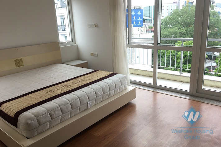 One bedroom apartment for rent in Tran Phu street, Ba Dinh district, Ha Noi