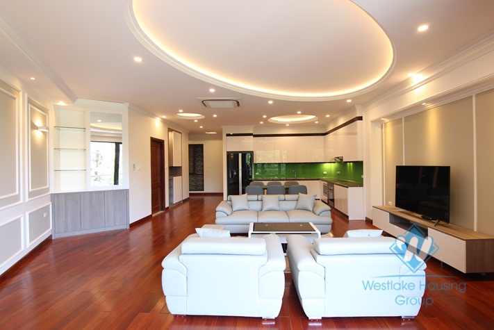 Large two bedrooms apartment for rent in Yen Phu village, Tay Ho, Ha Noi