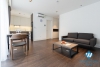 Sleek and modern design one bedroom apartment for rent on To Ngoc Van, Tay Ho, Hanoi