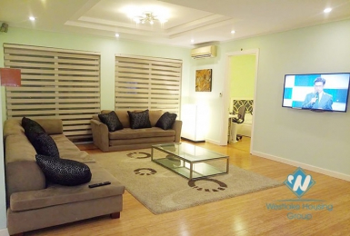Spacious 4 bedrooms apartment for rent in E1 building, Ciputra, Hanoi