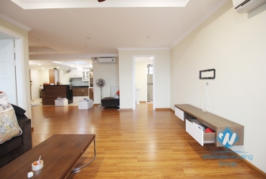 Furnished three bedrooms apartment for rent in Ciputra, Ha Noi