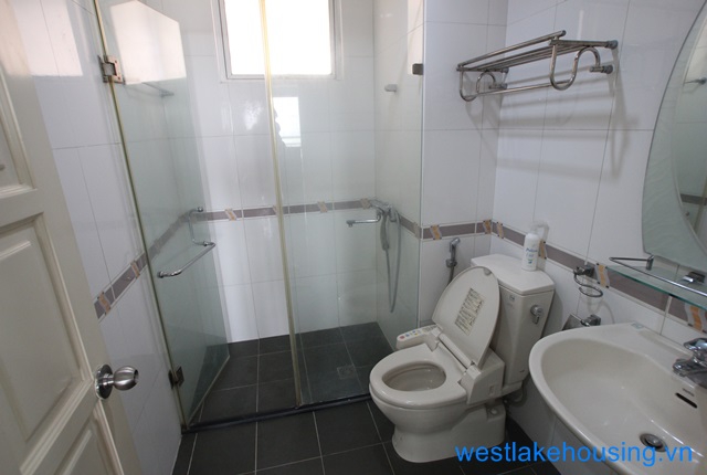 Nice apartment with wooden floor for rent in Ciputra, Tay Ho, Ha Noi
