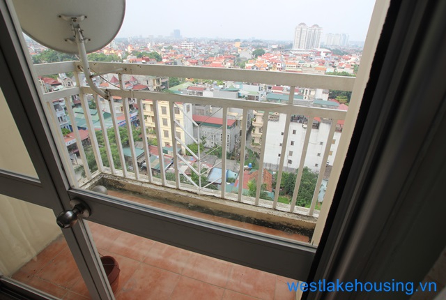 Nice apartment with wooden floor for rent in Ciputra, Tay Ho, Ha Noi