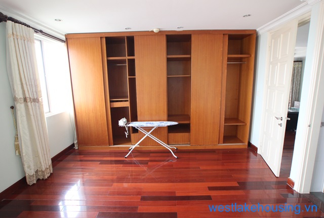Nice apartment with wooden floor for rent in Ciputra, Tay Ho, Ha Noi