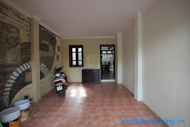 Quiet and bright house for rent in Ciputra, Tay Ho, Ha Noi. Block D