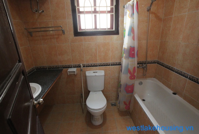 Quiet and bright house for rent in Ciputra, Tay Ho, Ha Noi. Block D