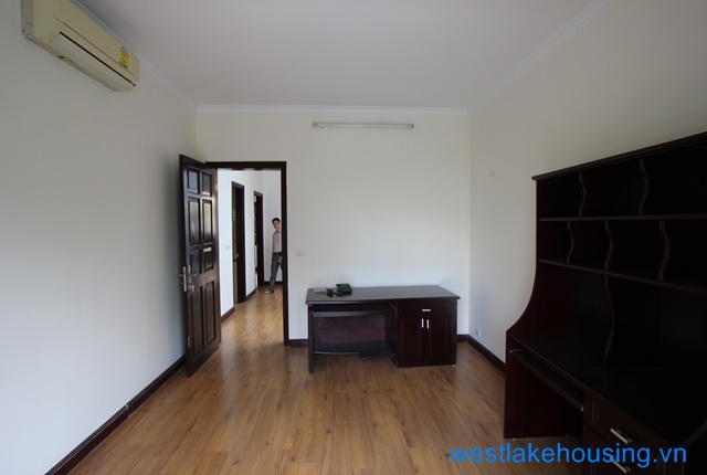 Quiet and bright house for rent in Ciputra, Tay Ho, Ha Noi. Block D